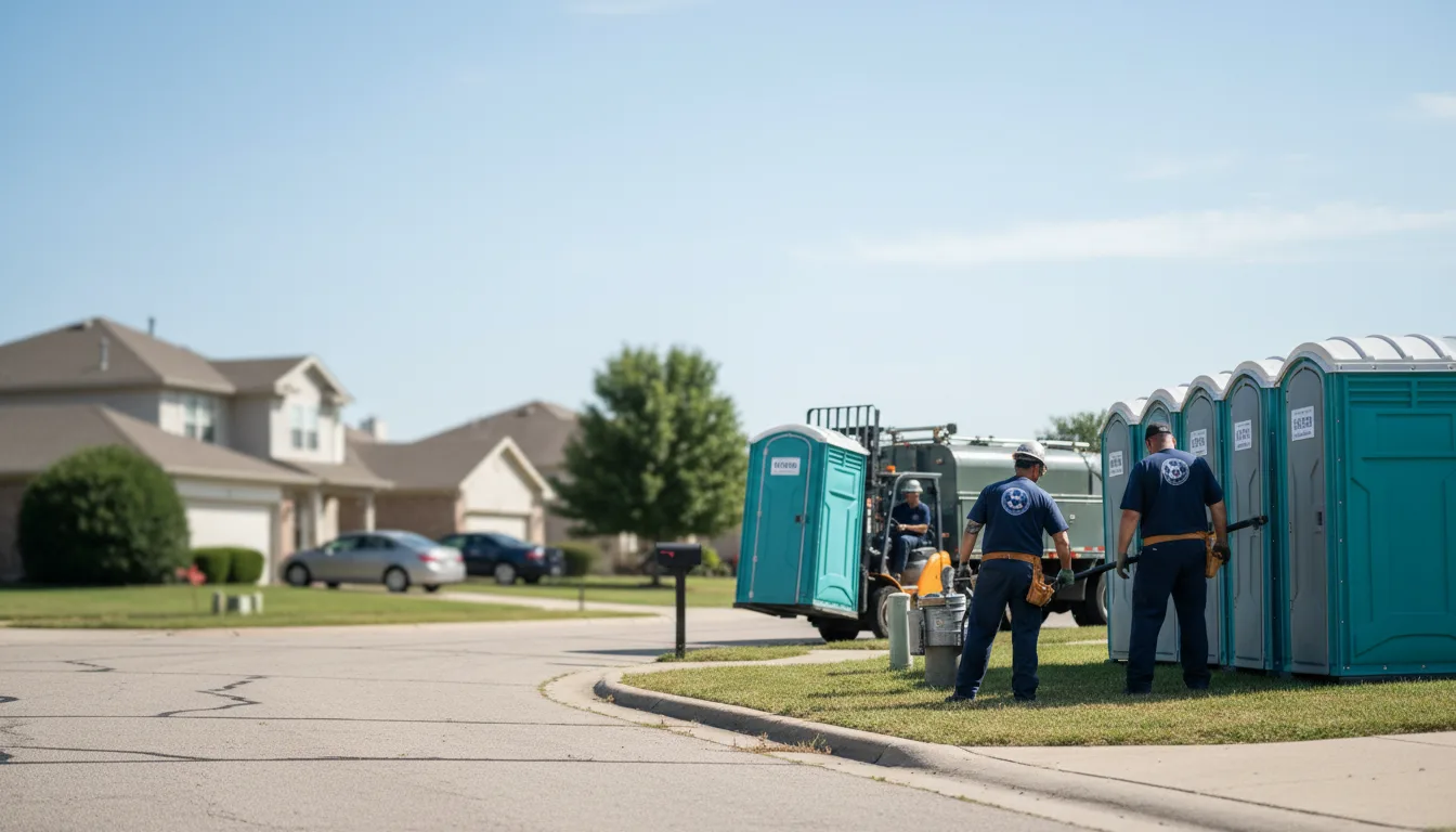 Porta Potty Rental in Jamestown, PA near me